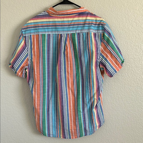 U.S. Polo Assn. Multicolor Striped Men's Shirt M/L - Picture 4 of 4